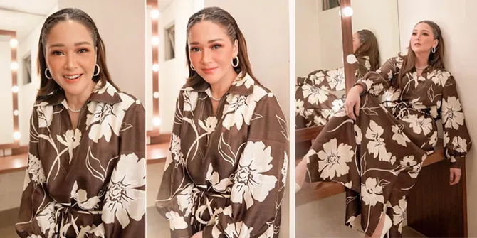Dibilang Tukang Gibah Hingga Ratu Pencitraan oleh Ahmad Dhani, Maia Estianty Sibuk Pose Cantik