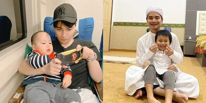 Dicibir Netizen Momong Anak Demi Konten, Potret Kebersamaan Alvin Faiz dan Yusuf Yang Jarang Tersorot - Wajahnya Mirip Banget!