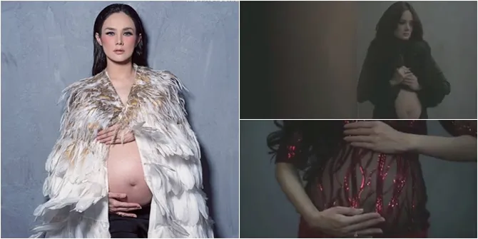 Dihujat, Inilah Foto-Foto Kehamilan Seksi Mulan Karya Rio Motret!
