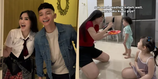 Dikaruniai 2 Putri Cantik, 8 Potret Keluarga Nella Kharisma dan Dorry Harsa yang Hangat dan Manis