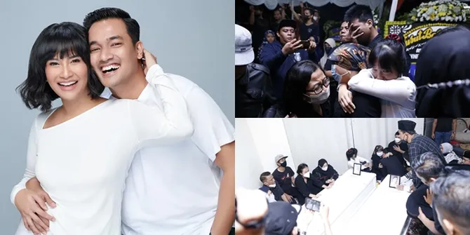 Disambut Isak Tangis Keluarga, 10 Potret Kedatangan Jenazah Vanessa Angel dan Bibi Ardiansyah di Rumah Duka - Disebut Meninggal Dalam Keadaan Sahid