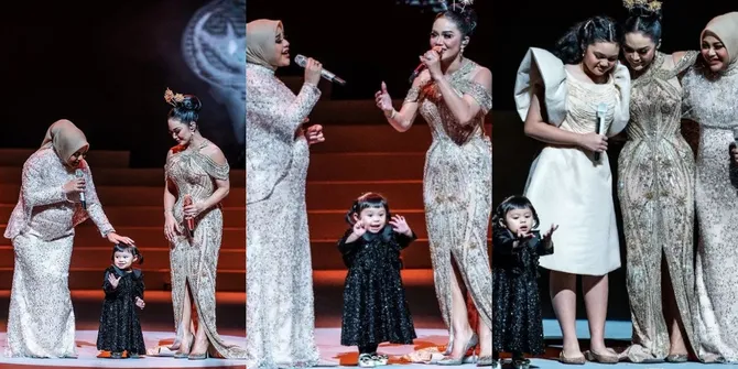 Disebut Diva Cilik, 10 Potret Ameena Anak Aurel Hermansyah Curi Perhatian di Konser Kris Dayanti - Nggak Grogi Tampil di Panggung Besar