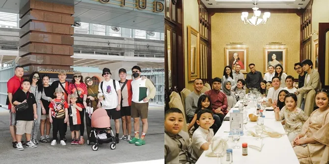 Dreams Come True, Intip 10 Potret Hangat Keluarga Anang Hermansyah dan Raul Lemos Nongki Hingga Lanjut Trip Bareng