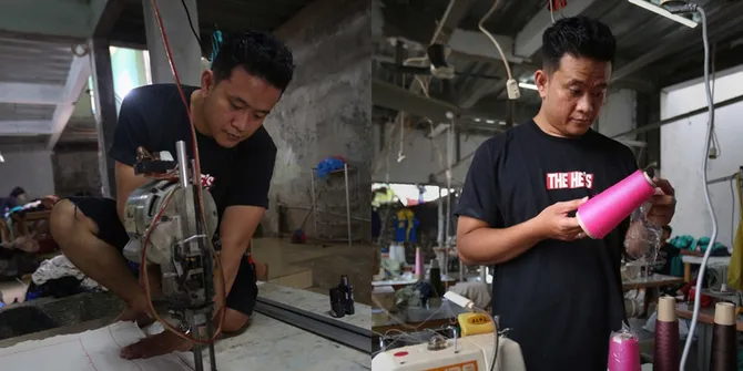 Dulu Bertetangga dengan Raffi Ahmad, 10 Potret Randi Sapta Eks Drummer Repvblic yang Banting Setir Jadi Penjahit - Raup 300 Juta dari Baju Anak