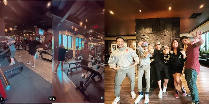 Dulu Tubuhnya Dihujat Sampai Suami Turun Tangan, Ini 8 Potret Audy Item yang Kini Makin Rajin Olahraga - Udah Punya Geng di Tempat Gym