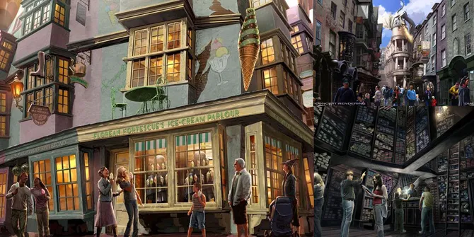 Dunia Harry Potter Ekspansi Universal Orlando