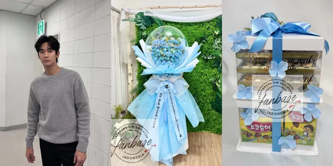 Fanbase Kim Soo Hyun Kirim Hadiah Lewat Agensi Gold Medalist, Tuai Kontroversi Dukung Sang Aktor di Tengah Skandal