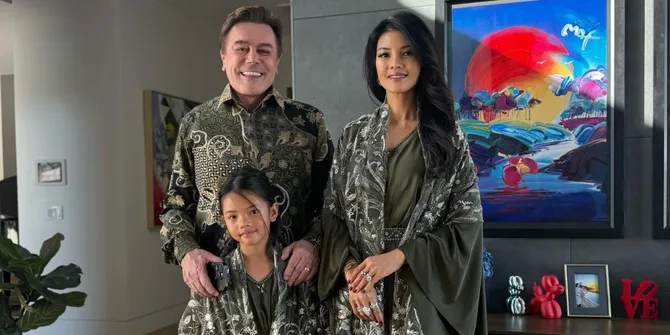 Farah Quinn Lebaran di Amerika Serikat, Hidangannya Khas Indonesia