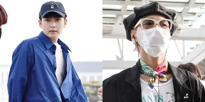 Fashion Airport Super Junior ke Jakarta Untuk Konser 'Super Show'