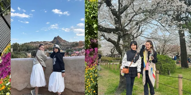Fashion Saat di Jepang Bikin Salfok, Ayu Ting Ting Cerita soal Gaya Kompak Bareng Putri Tercintanya 