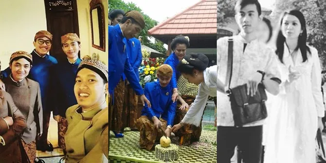 FOTO: 7 Bulanan Sederhana Menantu Jokowi, Gibran Akhirnya Senyum!