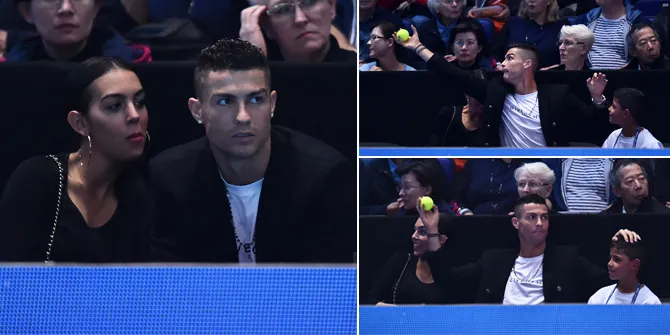 FOTO: Aksi Heroik Cristiano Ronaldo ke Georgina, Bikin Baper!