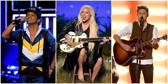 FOTO: Aksi Musisi Dunia di Atas Stage American Music Awards 2016!