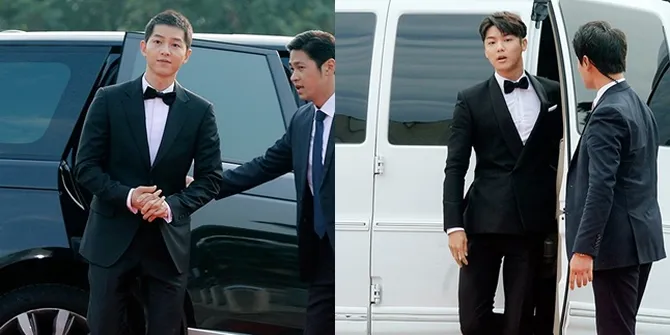 FOTO: Aktor-Aktor Ganteng Pujaan di Red Carpet Seoul Drama Awards