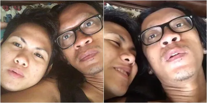 FOTO: Aming & Evelyn Sayang-Sayangan di Atas Kasur, Mesra Banget!