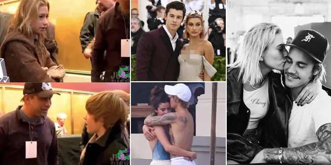FOTO: Awalnya Ngefans, Kisah Cinta Justin & Hailey Romantis Lho!