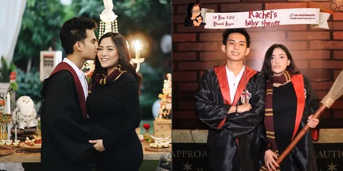 FOTO: Baby Shower Rachel Vennya Keren Dengan Tema 'HARRY POTTER'