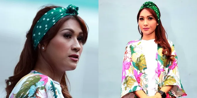 FOTO Beda, Lebaran Tahun Ini Tata Janeeta Menyandang Status Janda
