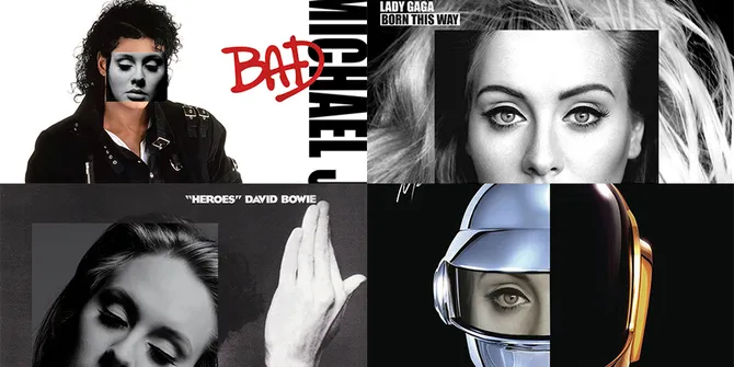 FOTO: Begini Kalau Wajah Adele Muncul di Cover Album Musisi Lain