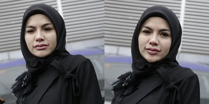 FOTO Berada di Bali, Nikita Mirzani Peluk Anak Saat Terjadi Gempa