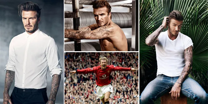 FOTO: Berbagai Gaya Ganteng David Beckham, Bikin Hati Bergetar!