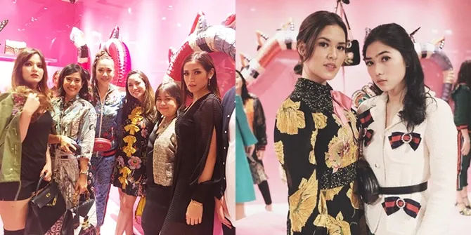FOTO: Bertabur Bintang! Kumpul Seleb Sosialita di Gucci Garden