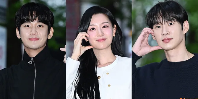 Foto Bintang 'QUEEN OF TEARS' di Acara Wrap Up Party, Pose Cute di Depan Kamera - Bibi Beom Ja Tampil Swag