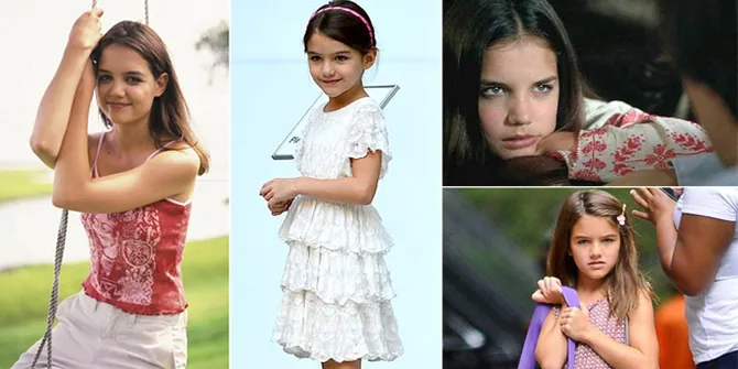 FOTO: Bukti Kemiripan Suri Cruise & Katie Holmes, Cantik Sempurna