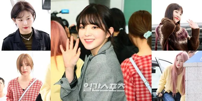 Foto Cantik Red Velvet Menuju Indonesia, Senyum Irene dan Joy Menyegarkan Harimu