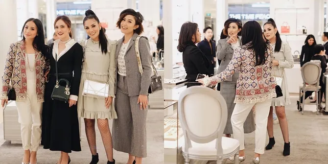 FOTO: Cantiknya Seleb-Seleb Sosialita di Event Fashion Dior