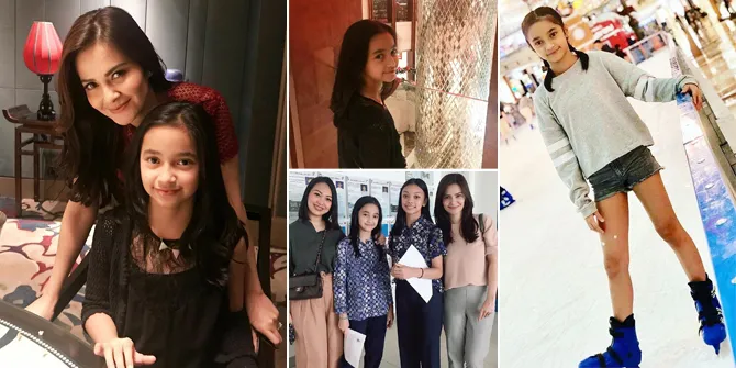 FOTO: Cantiknya Sydney, Anak Cut Tary yang Jarang Terekspos