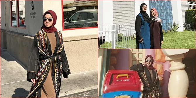 FOTO: Cerita Chacha Frederica Pertama Kali Berhijab di Amerika