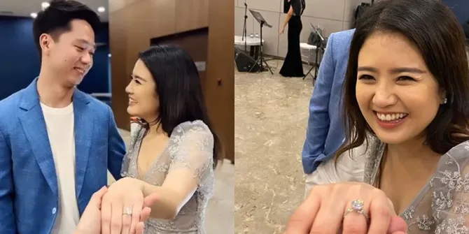 Foto Cincin Berlian Lamaran Kevin Sanjaya Buat Sang Kekasih, Dibuat di Perusahaan Milik Valencia Tanoe