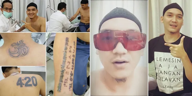 FOTO: Detik-Detik Egi John Hapus Tato, Banjir Pujian Dari Fans