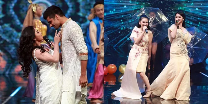 FOTO: Dewi Perssik, Menari Dengan Bintang India & Duet Bareng Ayu