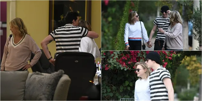 FOTO: Di Depan 'Camer', Brooklyn Beckham Cium Kening Chloe Moretz