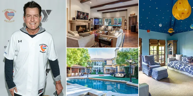 FOTO: Dibanderol Rp 119 M, Rumah Charlie Sheen Mewah Bikin Mupeng