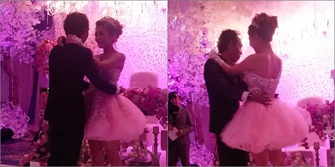 FOTO: Dimabuk Cinta, Bella Shofie Dansa Romantis Bareng Suryono!