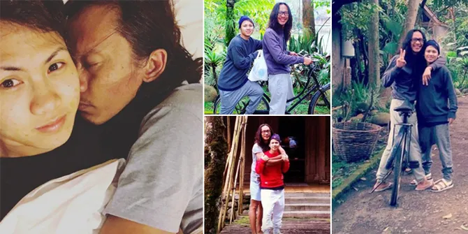 FOTO: Dimabuk Cinta, Mesranya Aming & Evelyn Saat Bulan Madu