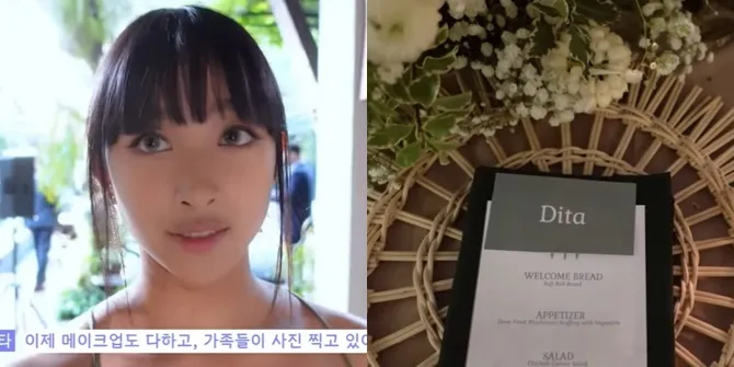 Foto Dita Karang di Pernikahan Kakak Sepupunya yang Mewah, Tiap Tamu Sudah Dapat Meja Khusus