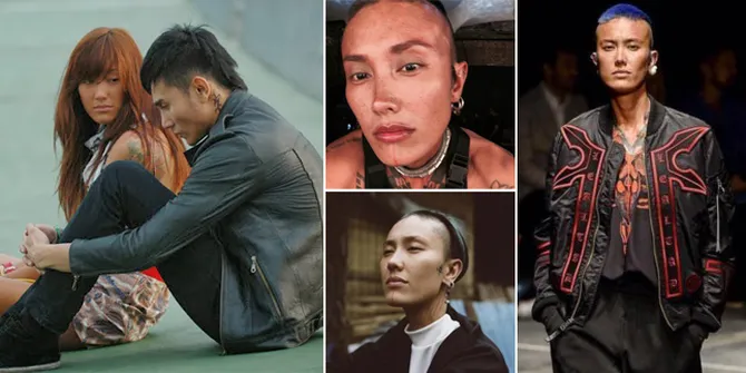 FOTO: Dulu Cantik, Kini Fahrani Makin Nyentrik & Penuh Tato Dayak