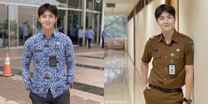 Foto Editan Kim Seon Ho Sebagai PNS Hingga Polisi, Bikin Semakin Tak Bisa Berpaling