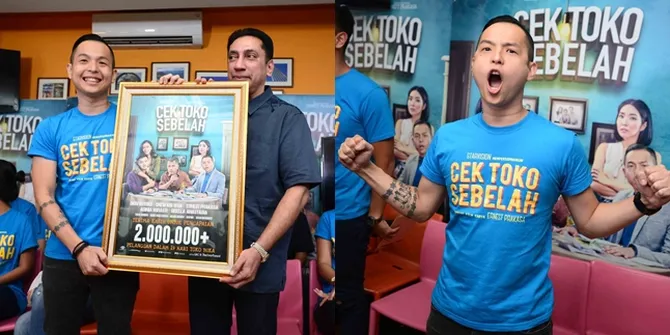 FOTO: Ernest Bahagia Film 'CEK TOKO SEBELAH' Dapat Respon Positif