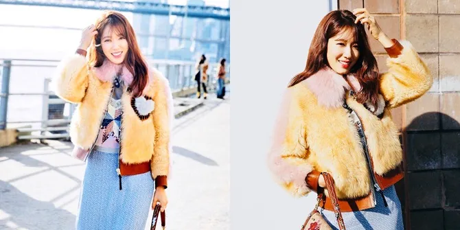 FOTO: Fashion Gaul Park Shin Hye di New York, Hadiri NYFW 2018