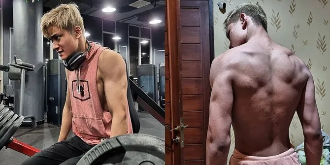 Foto-Foto Azka Corbuzier yang Semakin Kekar, Punya Badan Super Berotot Seperti Sang Ayah Deddy Corbuzier