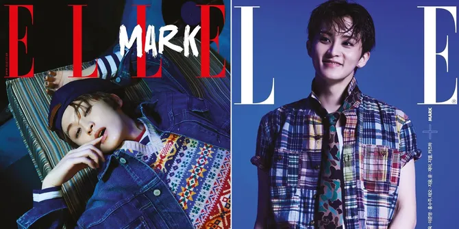 Foto-Foto Ganteng Mark NCT di Pemotretan Terbaru Bareng ELLE Korea, Fans Auto Gemes