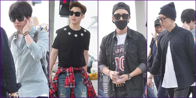 Foto-Foto Ganteng Super Junior M Menuju Indonesia