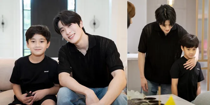 Foto-Foto Ini Bukti Rafathar dan Jaehyun NCT Memang Mirip, Sama-Sama Ganteng dan Pakai Baju Hitam di Andara