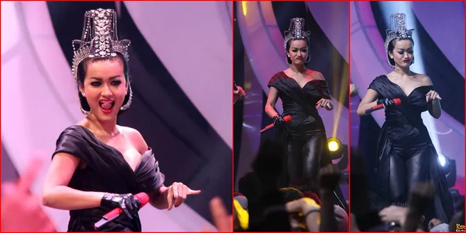 Foto-Foto Julia Perez Promosikan Single Aku Rapopo