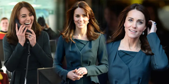Foto-Foto Kate Middleton Pamer Rambut Baru, Makin Cantik Menawan!